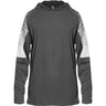 Badger - Kids 2211 Lineup Hooded Long Sleeve T-Shirt