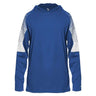 Badger - Kids 2211 Lineup Hooded Long Sleeve T-Shirt