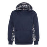 Badger - Kids 2464 Digital Camo Colorblock Performance Fleece Hooded Sweatshirt