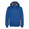 Badger - Kids 2464 Digital Camo Colorblock Performance Fleece Hooded Sweatshirt