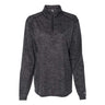 Badger - Womens 4173 Tonal Blend Quarter-Zip Pullover