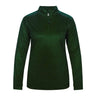 Badger - Womens 4173 Tonal Blend Quarter-Zip Pullover