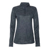 Badger - Womens 4173 Tonal Blend Quarter-Zip Pullover