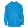 Badger - Mens 4174 Tonal Blend Long Sleeve T-Shirt