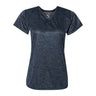 Badger - Womens 4175 Tonal Blend V-Neck T-Shirt