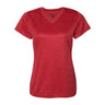 Badger - Womens 4175 Tonal Blend V-Neck T-Shirt