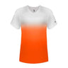 Badger - Womens 4207 V-Neck Ombre T-Shirt