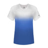 Badger - Womens 4207 V-Neck Ombre T-Shirt
