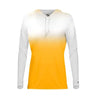 Badger - Womens 4208 Ombre Long Sleeve Hooded T-Shirt