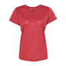 Badger - Womens 4362 Pro Heather V-Neck T-Shirt
