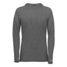 Badger - Womens 4965 Tri-Blend Surplice Long Sleeve Hooded T-Shirt
