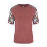 Badger - Mens 4970 Vintage Camo Sport Triblend T-Shirt