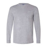 Bayside - Mens 3055 Union-Made Long Sleeve T-Shirt With A Pocket