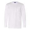 Bayside - Mens 3055 Union-Made Long Sleeve T-Shirt With A Pocket