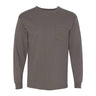Bayside - Mens 8100 Usa-Made Long Sleeve T-Shirt With A Pocket
