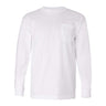 Bayside - Mens 8100 Usa-Made Long Sleeve T-Shirt With A Pocket