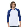 Bayside - Mens 9525 Triblend Three-Quarter Sleeve Raglan Tee