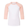 Bella + Canvas - Kids 3200Y Three-Quarter Sleeve Baseball Tee