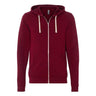 Bella + Canvas - Mens 3909 Unisex Triblend Sponge Fleece Full-Zip Hoodie