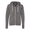 Bella + Canvas - Mens 3909 Unisex Triblend Sponge Fleece Full-Zip Hoodie