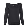 Bella + Canvas - Womens 7501 Sponge Fleece Wide Neck Sweatshirt
