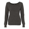 Bella + Canvas - Womens 7501 Sponge Fleece Wide Neck Sweatshirt