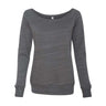 Bella + Canvas - Womens 7501 Sponge Fleece Wide Neck Sweatshirt