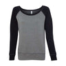 Bella + Canvas - Womens 7501 Sponge Fleece Wide Neck Sweatshirt