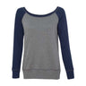 Bella + Canvas - Womens 7501 Sponge Fleece Wide Neck Sweatshirt