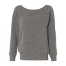 Bella + Canvas - Womens 7501 Sponge Fleece Wide Neck Sweatshirt