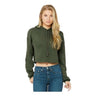 Bella + Canvas - Womens 7502 Cropped Fleece Hoodie