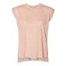 Bella + Canvas - Womens 8804 Flowy Rolled Cuffs Muscle Tee