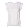 Bella + Canvas - Womens 8804 Flowy Rolled Cuffs Muscle Tee