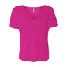 Bella + Canvas - Womens 8815 Slouchy V-Neck Tee