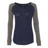 Boxercraft - Womens T66 Preppy Patch Slub Long Sleeve T-Shirt