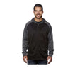 Burnside - Mens 8660 Performance Raglan Full-Zip Sweatshirt
