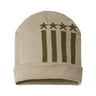 Cap America - Mens Rk12 Usa-Made Patriotic Cuffed Beanie