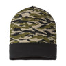 Cap America - Mens Rkc12 Usa-Made Camo Cuffed Beanie