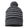 Cap America - Mens Rkl12 Usa-Made Striped Beanie