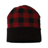 Cap America - Mens Rkp12 Usa-Made Plaid Beanie