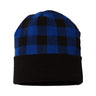 Cap America - Mens Rkp12 Usa-Made Plaid Beanie