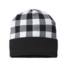 Cap America - Mens Rkp12 Usa-Made Plaid Beanie