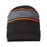 Cap America - Mens Rkv12 Usa-Made Variegated Striped Cuffed Beanie