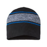 Cap America - Mens Rkv9 Usa-Made Variegated Striped Beanie