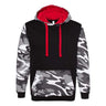 Code Five - Mens 3967 Fashion Camo Hooded Sweatshirt