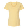 Comfortwash By Hanes - Womens Gdh125 Garment-Dyed V-Neck T-Shirt