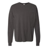 Comfortwash By Hanes - Mens Gdh250 Garment Dyed Long Sleeve T-Shirt With A Pocket