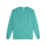 Comfortwash By Hanes - Mens Gdh250 Garment Dyed Long Sleeve T-Shirt With A Pocket