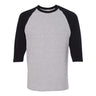 Gildan - Mens 5700 Heavy Cotton Raglan Three-Quarter Sleeve T-Shirt