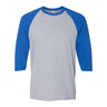 Gildan - Mens 5700 Heavy Cotton Raglan Three-Quarter Sleeve T-Shirt